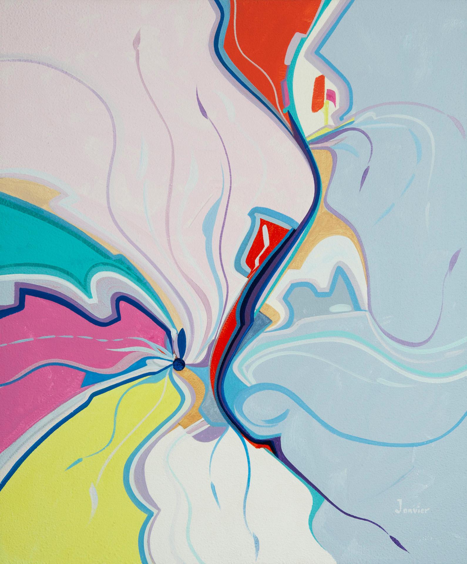 Alex Simeon Janvier (1935-2024) - Eastern Air (from the Fresh Air Celebration series)