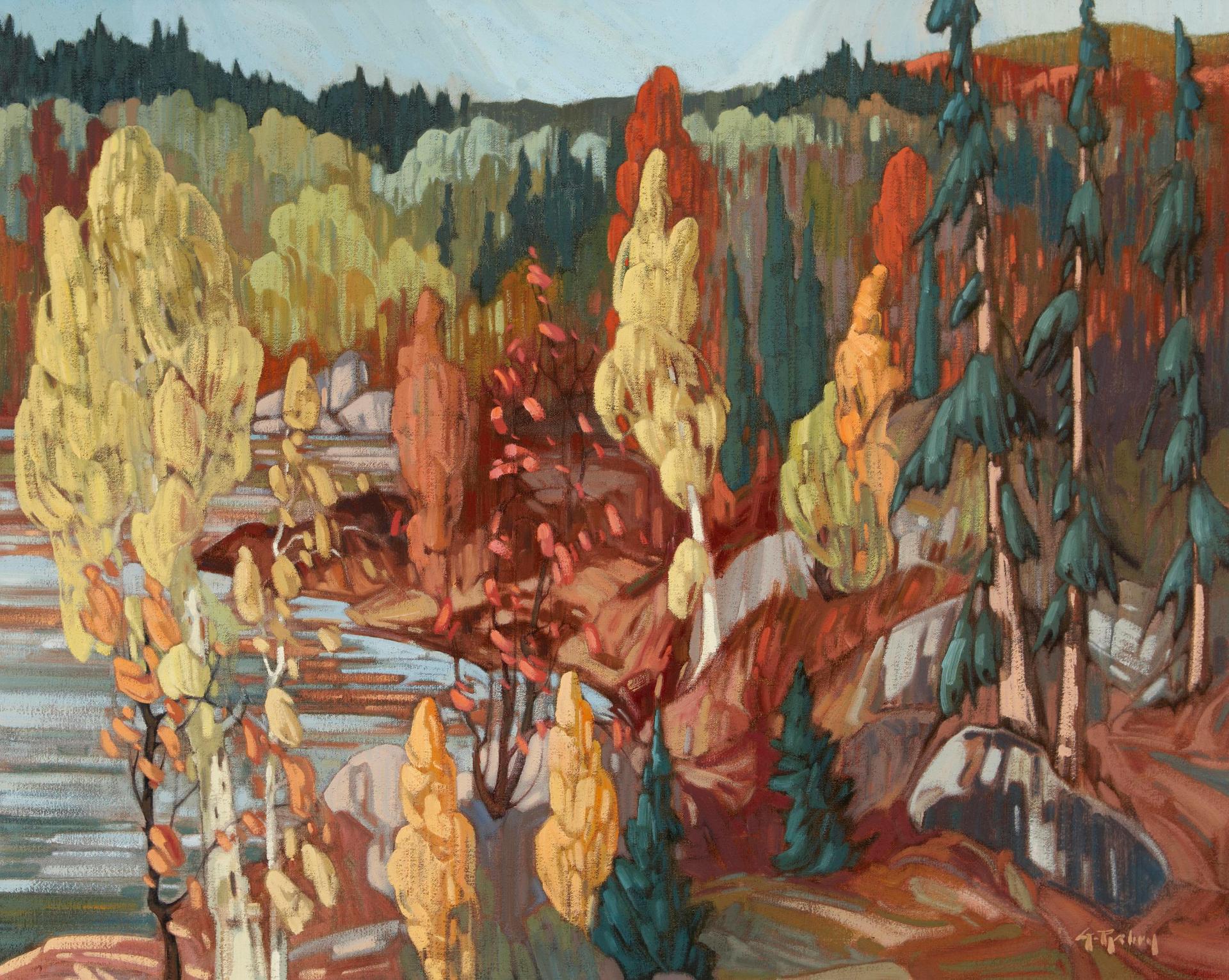 Gaston Rebry (1933-2007) - Plein Forest
