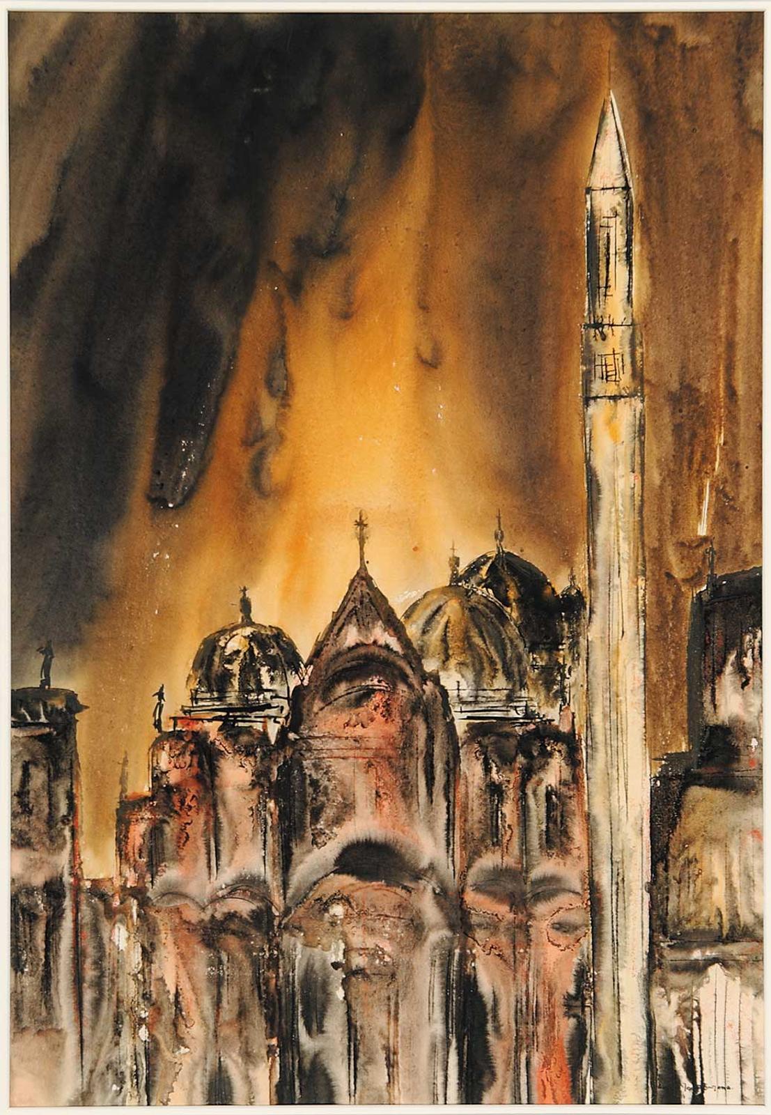 Gordon Robertson Macnamara (1910-2006) - Venice, San Marco Cathedral