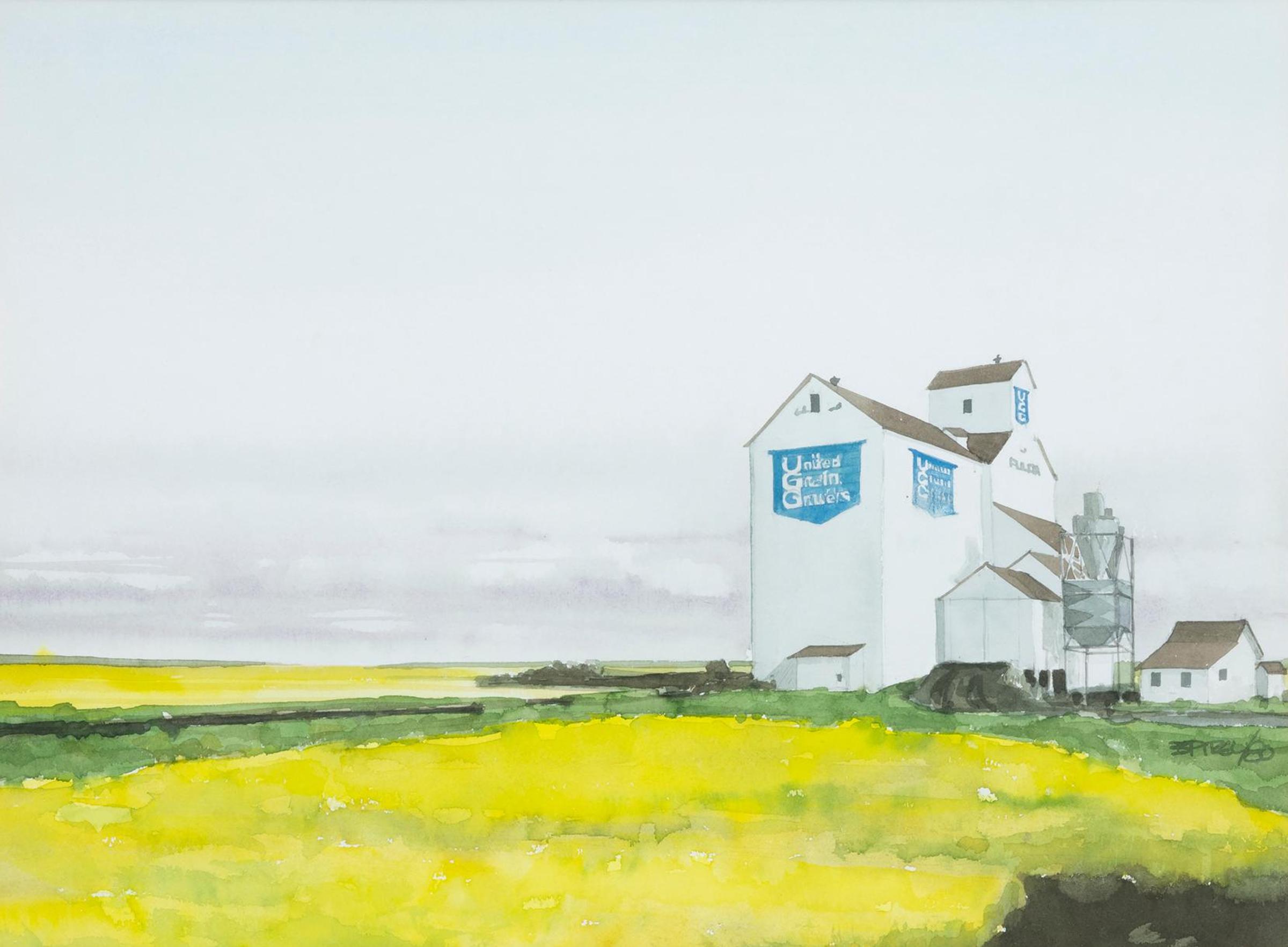 Bob Pitzel (1948) - Blue and Yellow -
