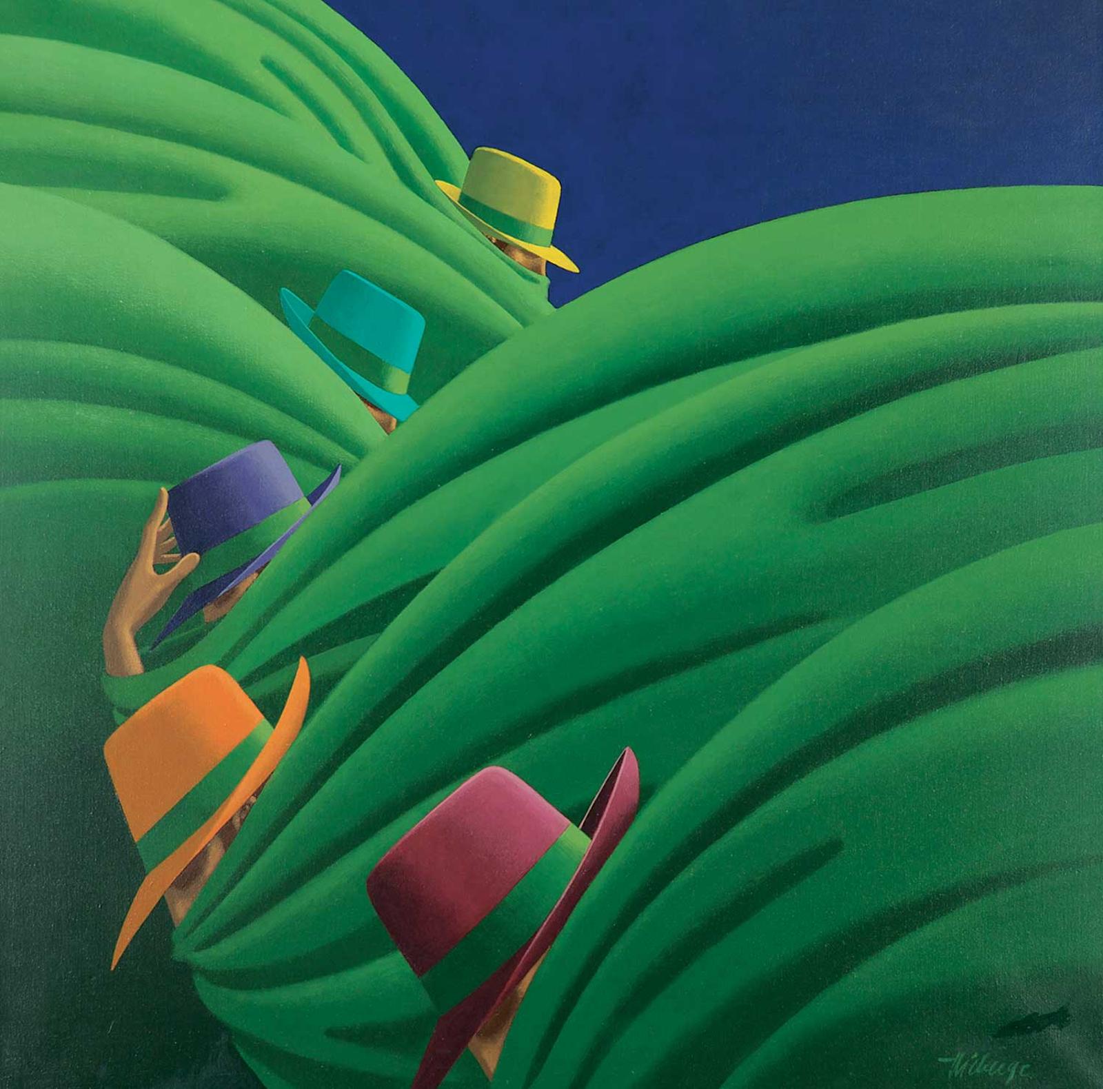 Claude Théberge (1934-2008) - Les Foulards Verts