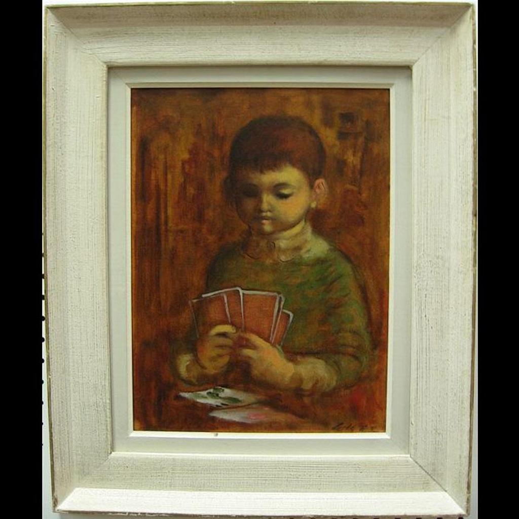 William Arthur Winter (1909-1996) - Young Card Shark
