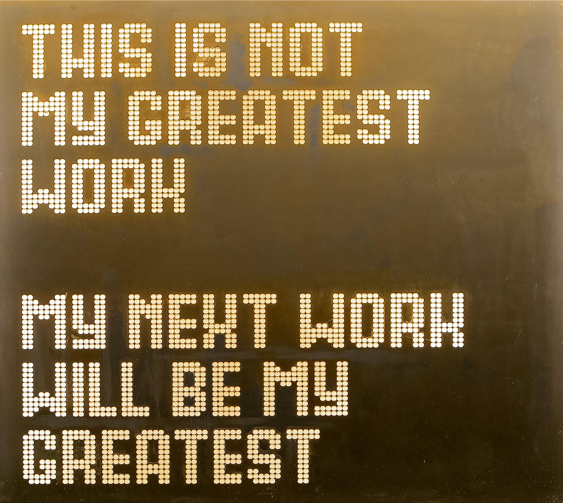 Allan Switzer (1955) - This Is Not My Greatest, 2010
