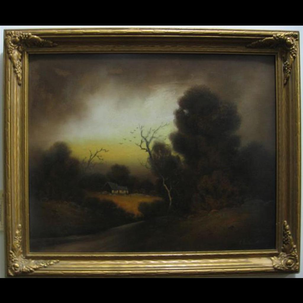 Robert Winthrop Chandler (1959) - Farm House At Dusk