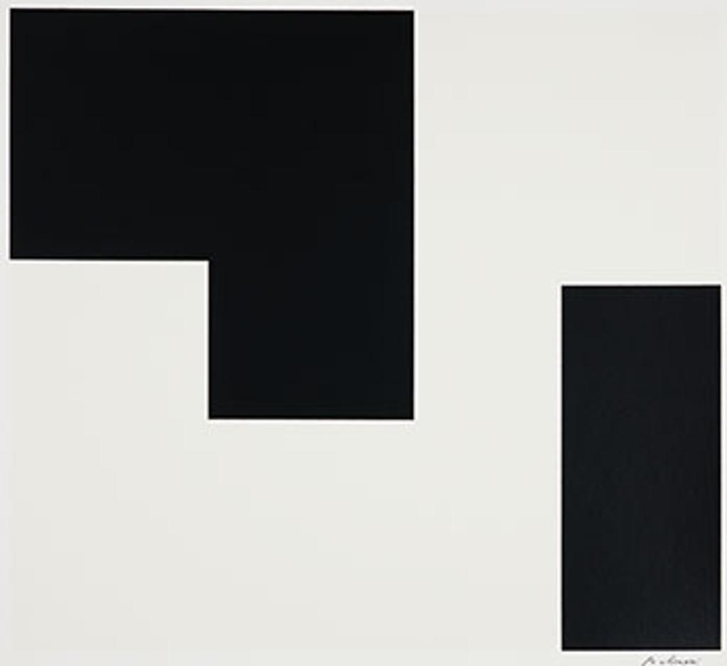 Guido Molinari (1933-2004) - Sans titre (Quadriblanc)