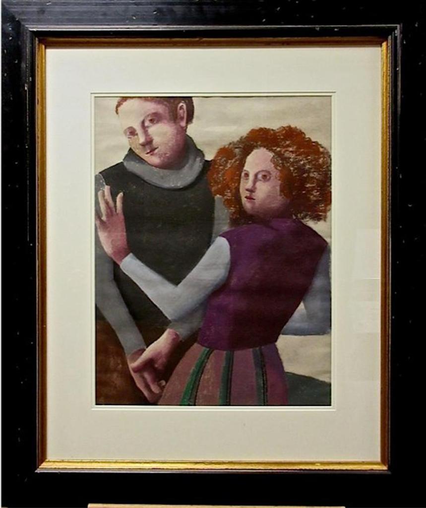 Louise Scott (1936-2007) - Untitled (Lovers)