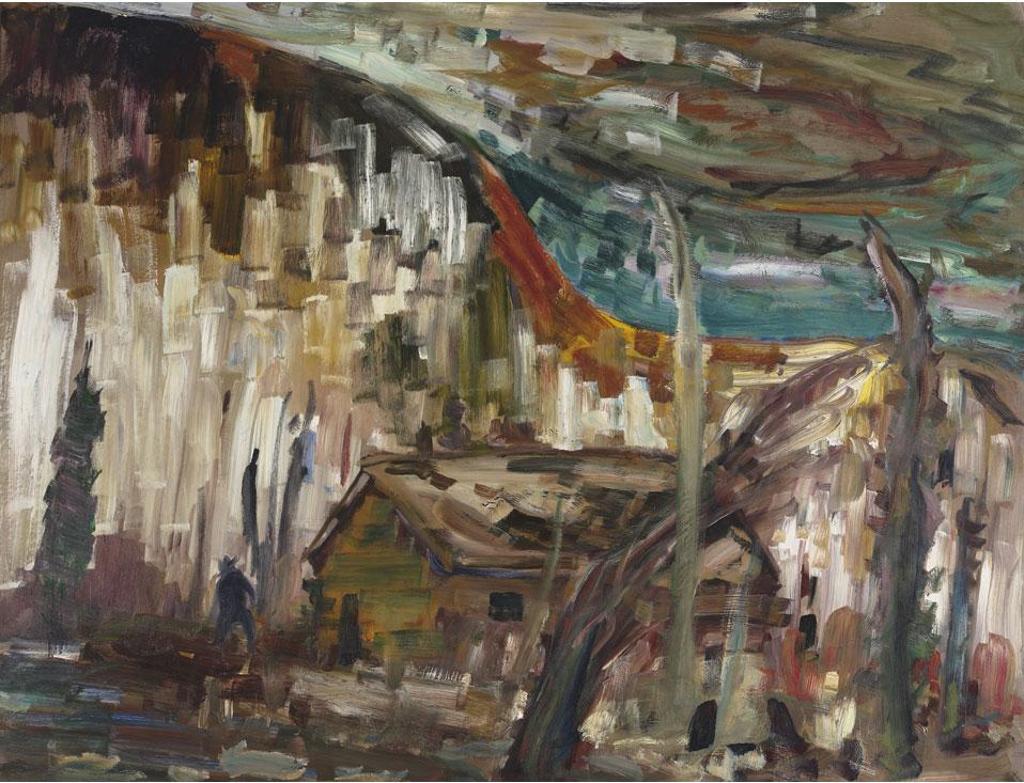 René Jean Richard (1895-1982) - Maison Et Personnage