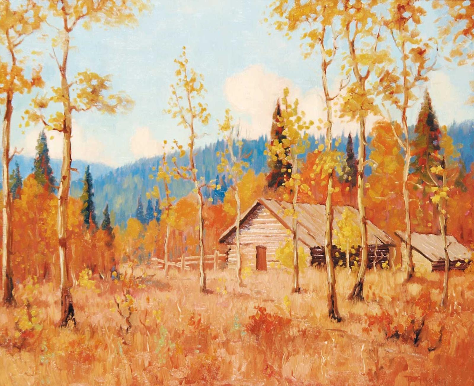 Roland Gissing (1895-1967) - The Old Barn