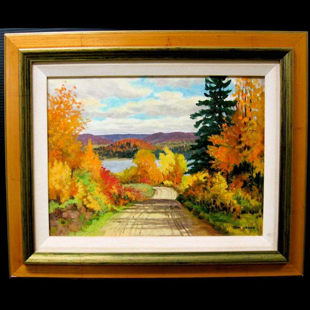 Thomas Albert Stone (1897-1978) - Autumn Road - Lake Of Bays