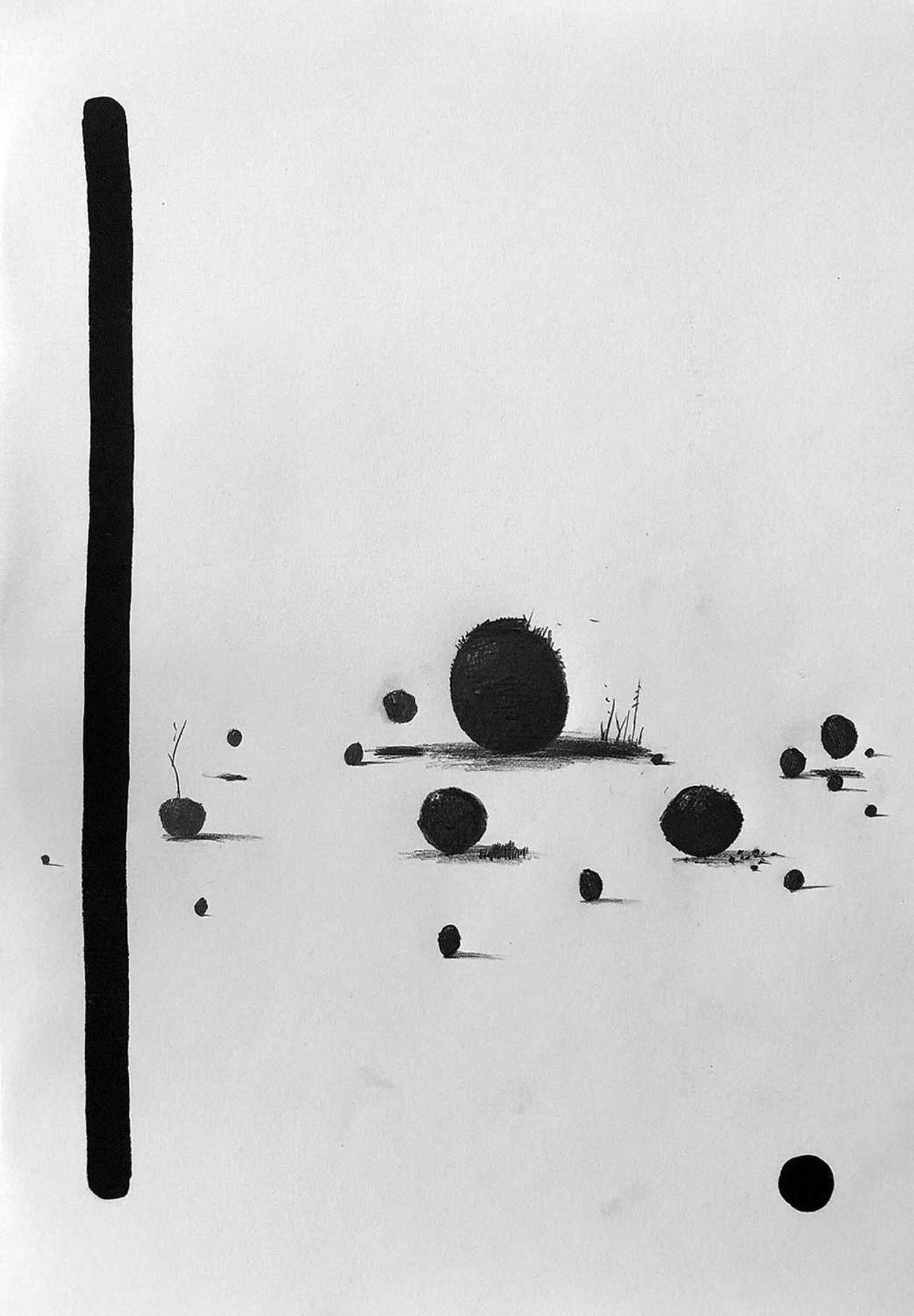 Zin Taylor - Forms Arranged On A Field [Letterhead #1]