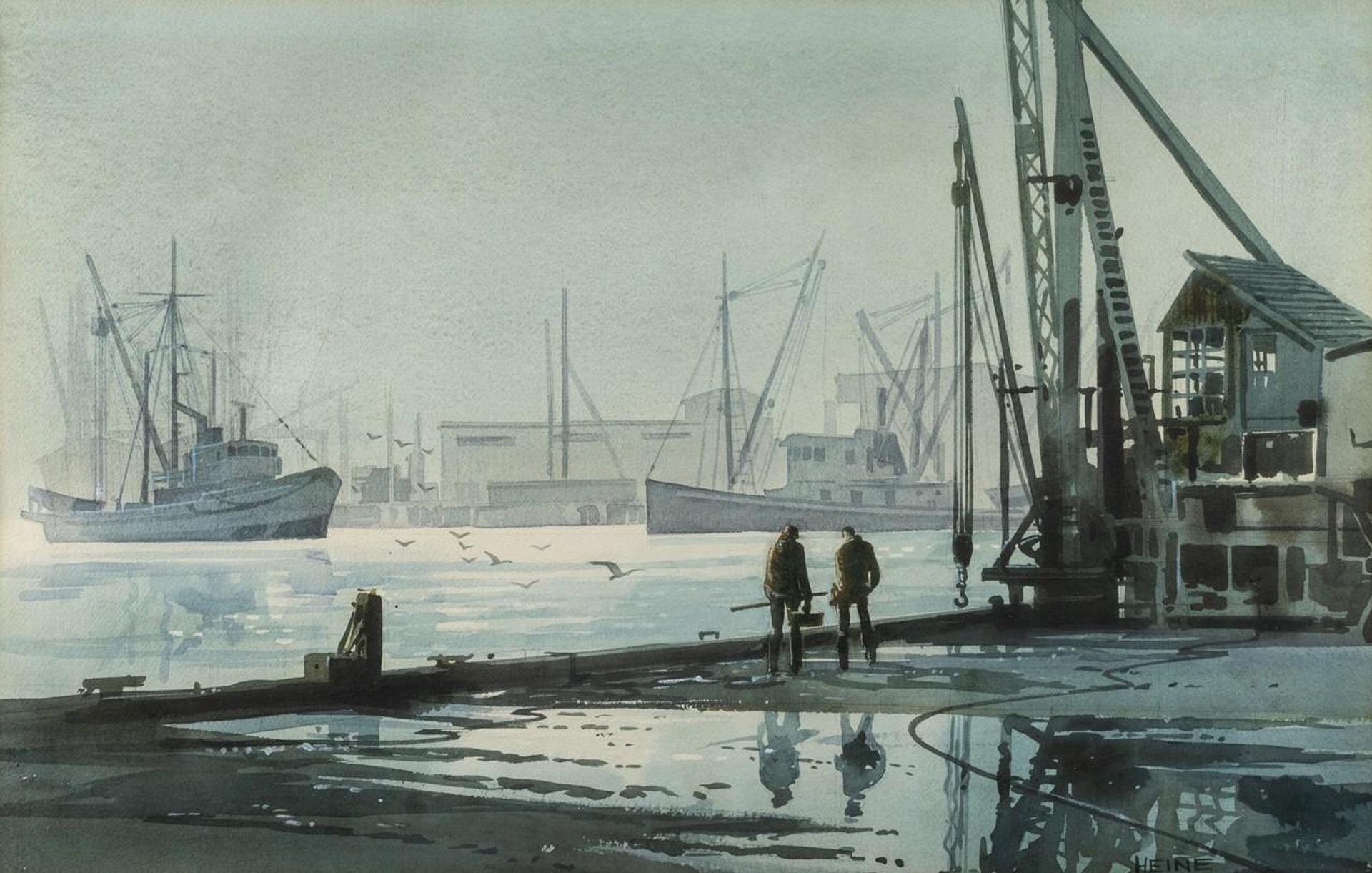 Harry Heine (1924-2004) - In For Refit