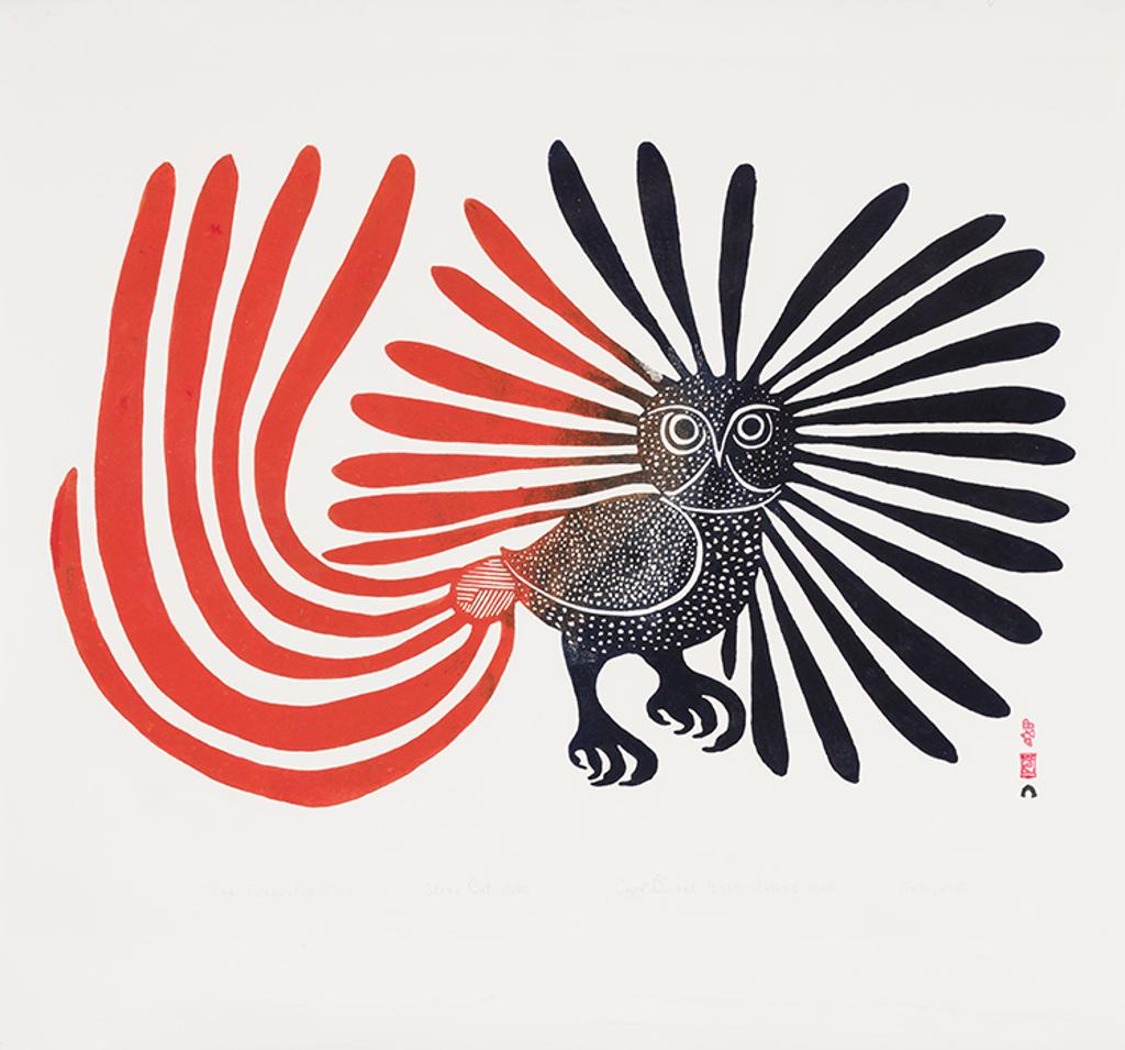 Kenojuak Ashevak (1927-2013) - The Enchanted Owl