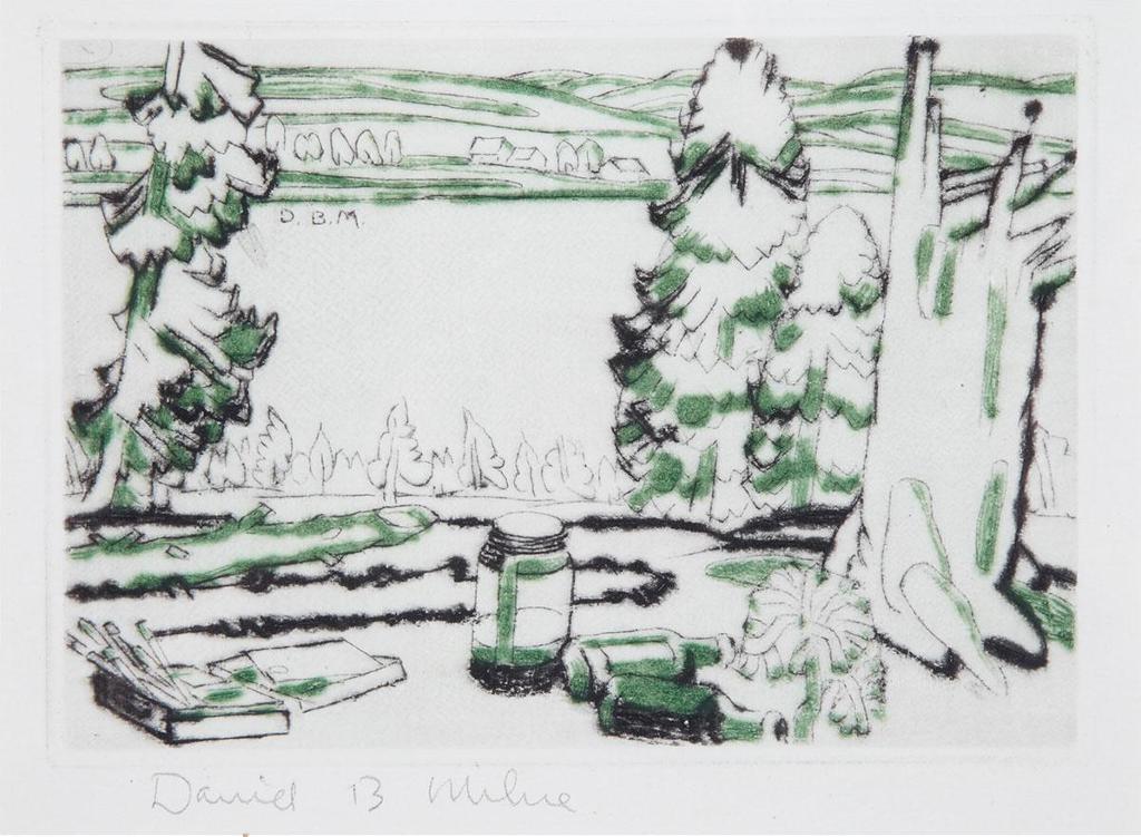 David Browne Milne (1882-1953) - Hilltop (Painting Place)