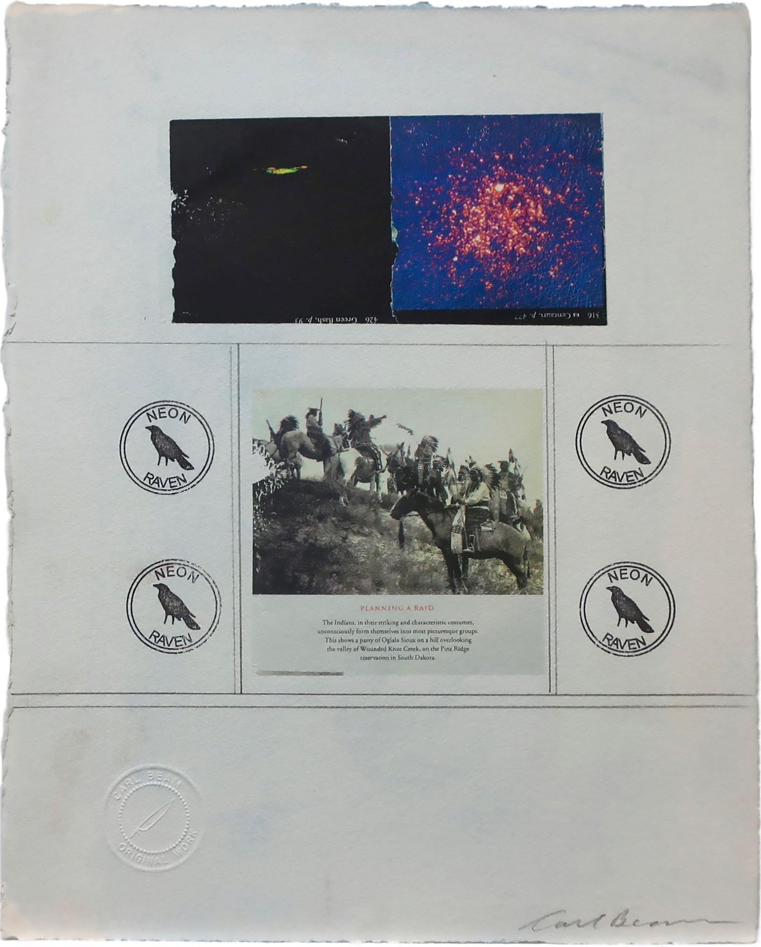 Carl Beam (1943-2005) - Green Flash - Centauri - Planning A Raid