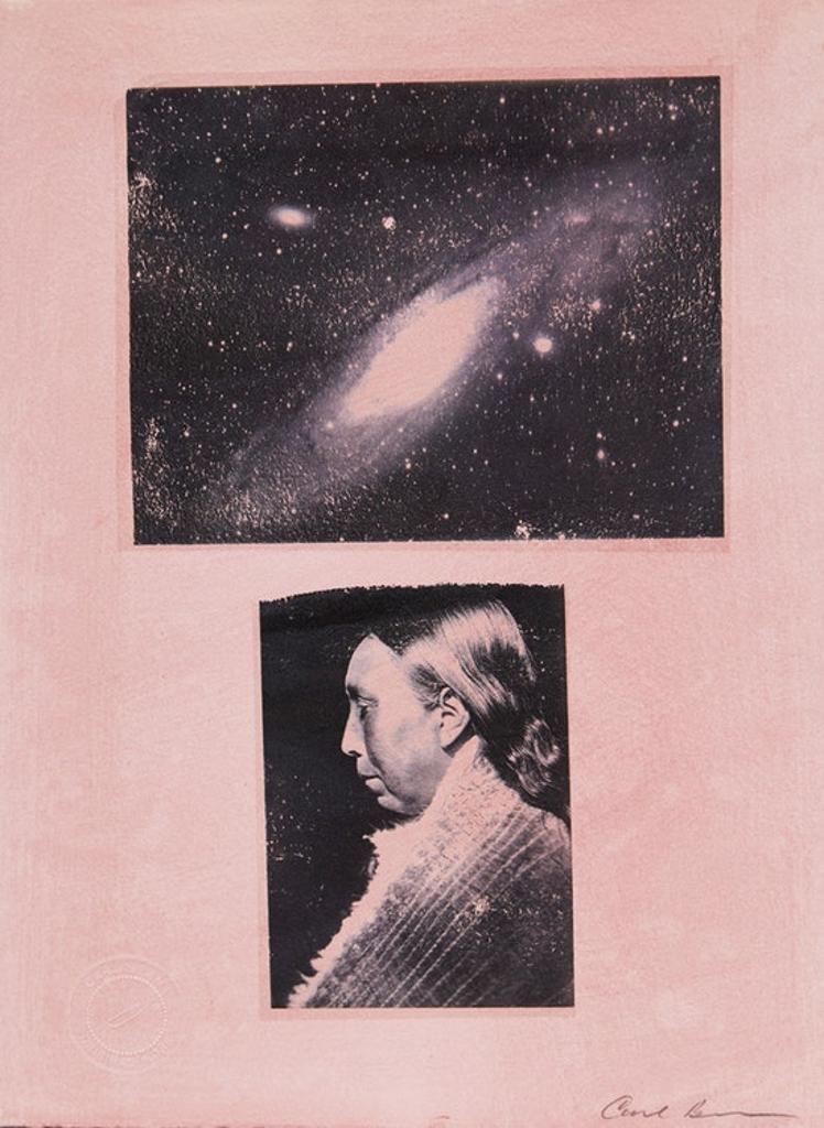 Carl Beam (1943-2005) - Untitled (Space & Native Figure)