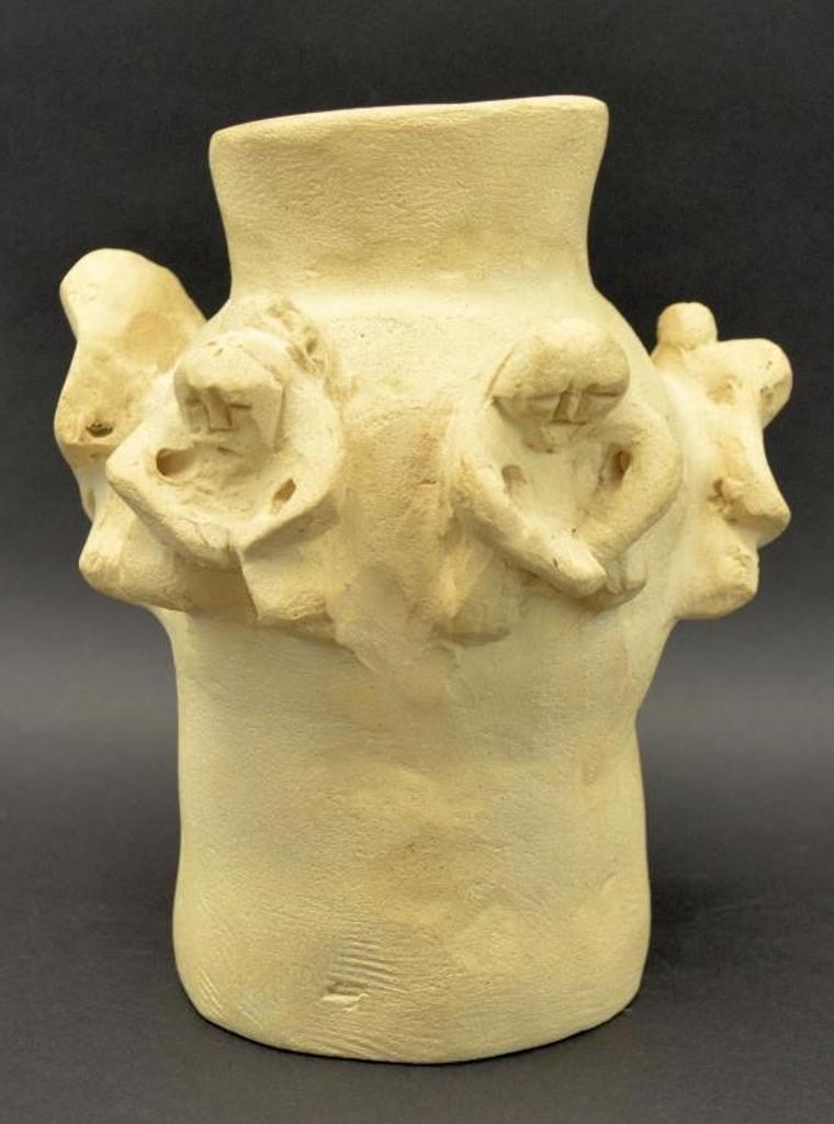 John Kavik (1897-1993) - Vase with Five Attached Figures, c.1970