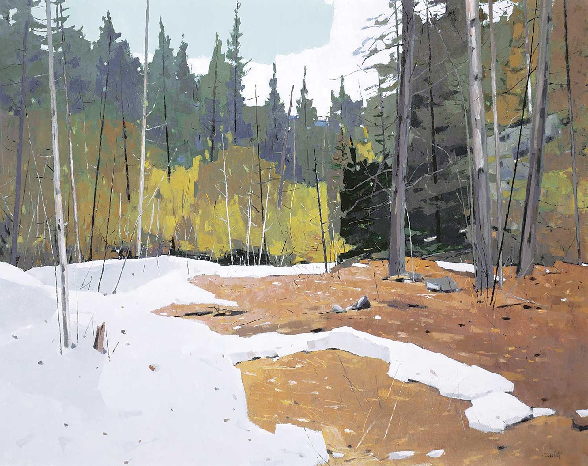 Donald Appelbee Smith (1917) - Lingering Snow - Brandy Wine