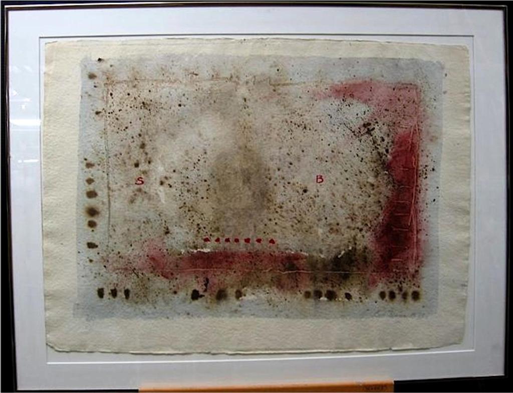 Carl Beam (1943-2005) - Untitled (S   B)