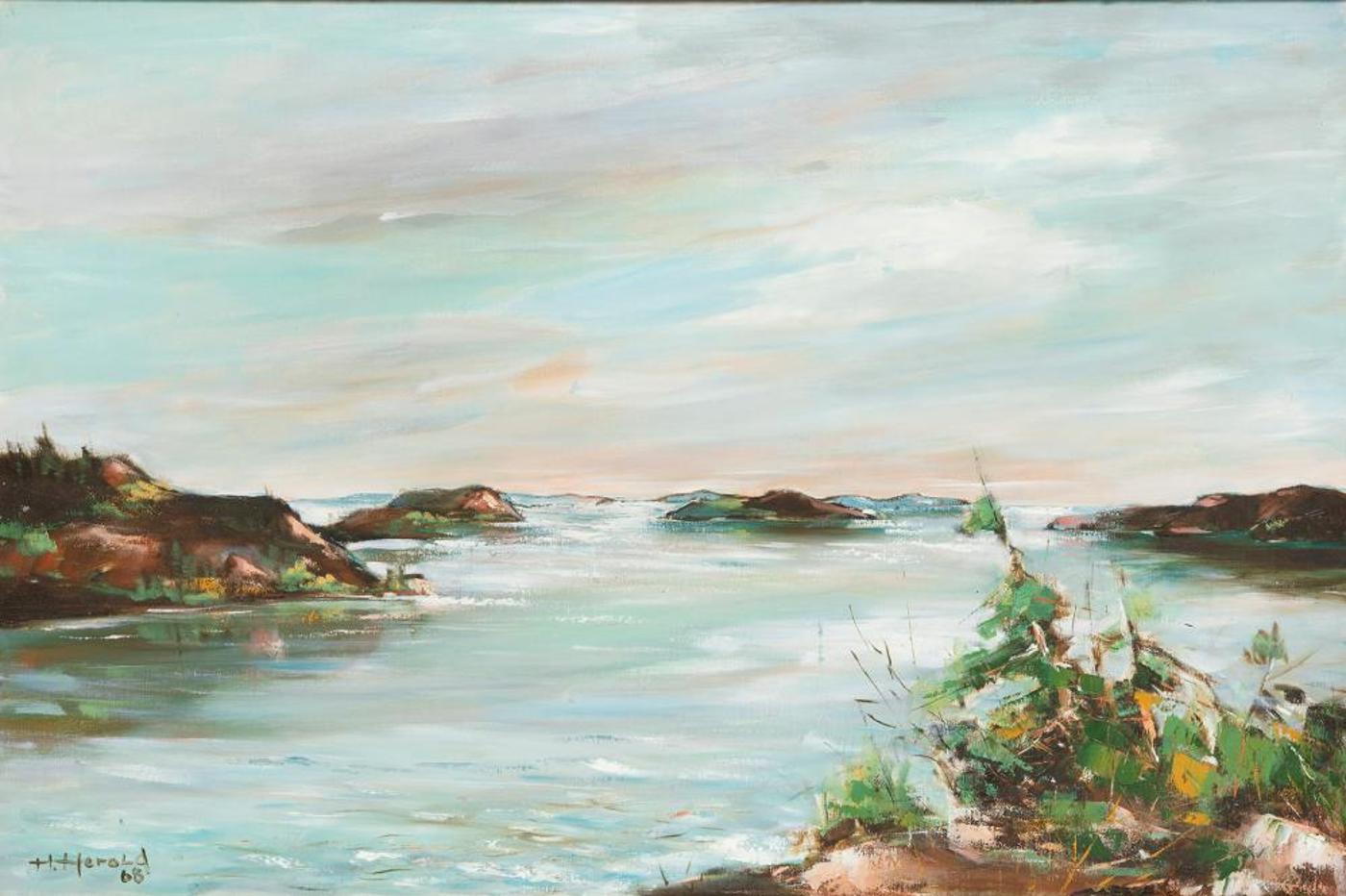 Hans Herold (1925-2011) - Lake Athabasca