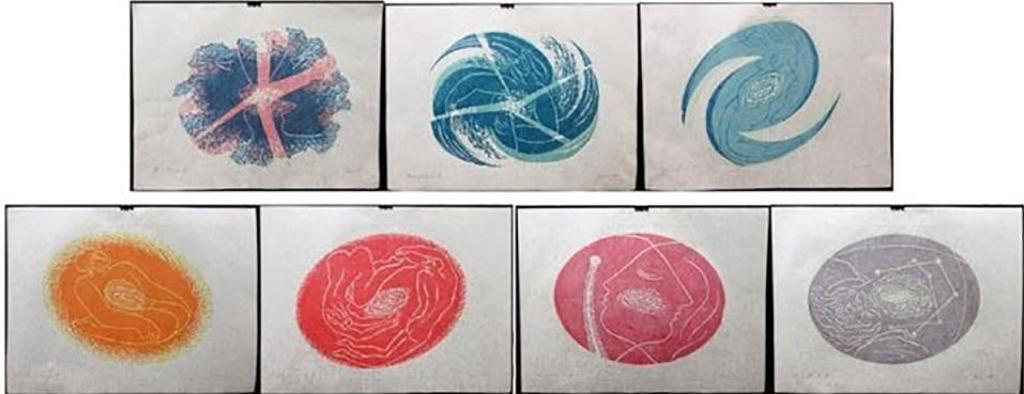 Stanley Lewis (1930-2006) - The Creation I - Vii