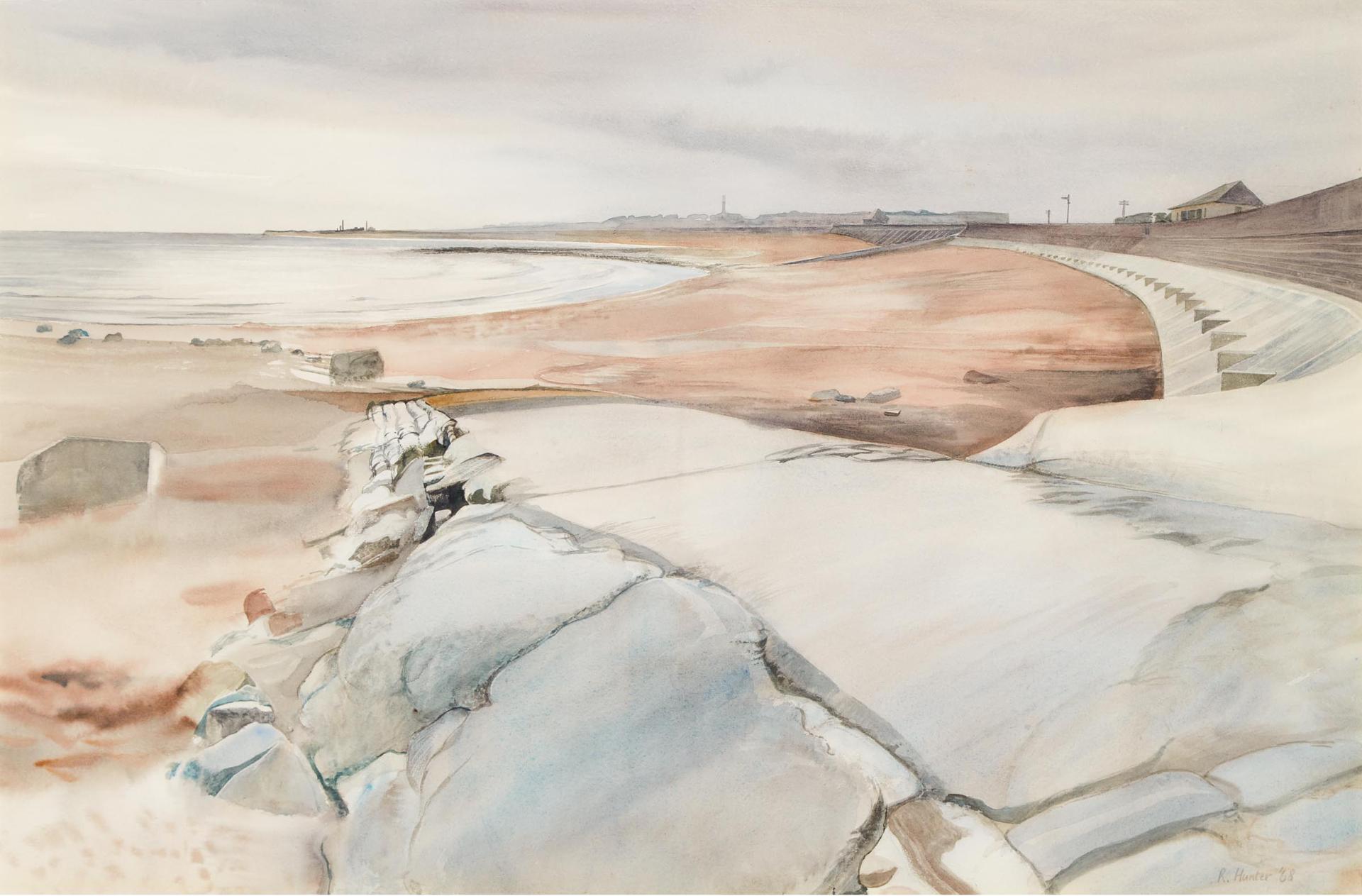 Robert Hunter - Slipway, Evening, 1968