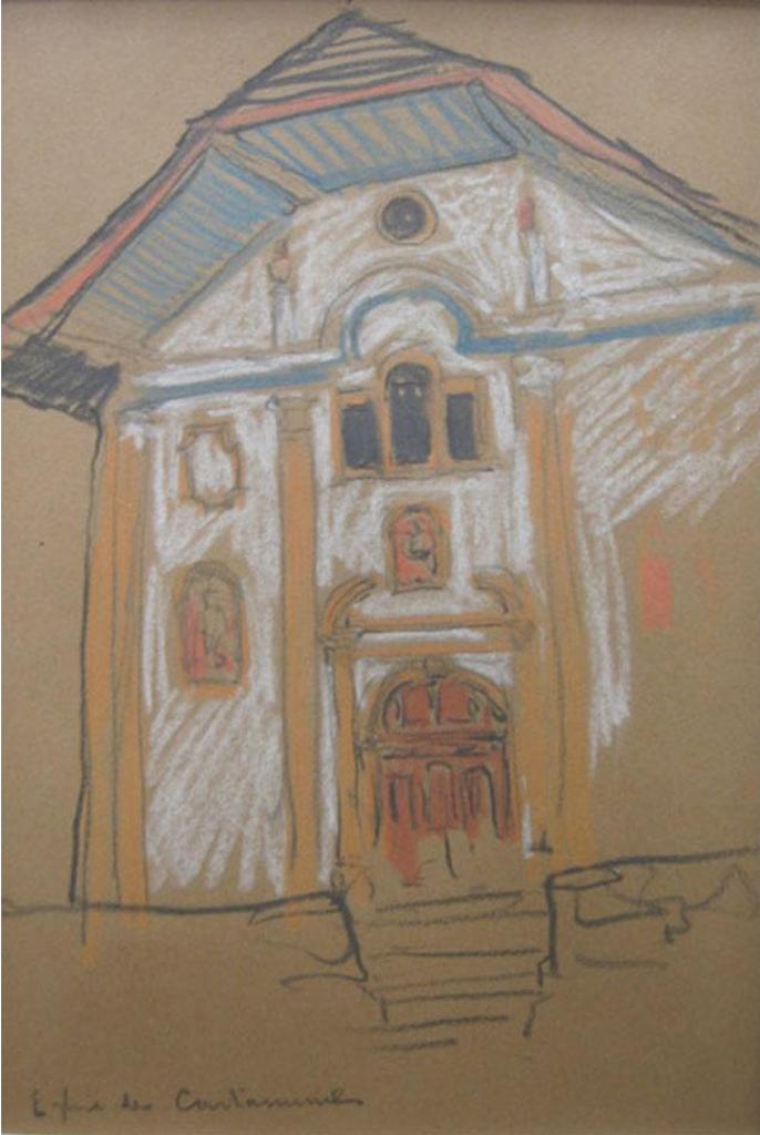 Clarence Alphonse Gagnon (1881-1942) - Eglise Des Contamines