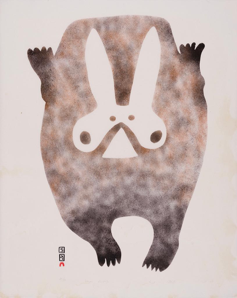 Pudlo Pudlat (1916-1992) - Running Rabbit