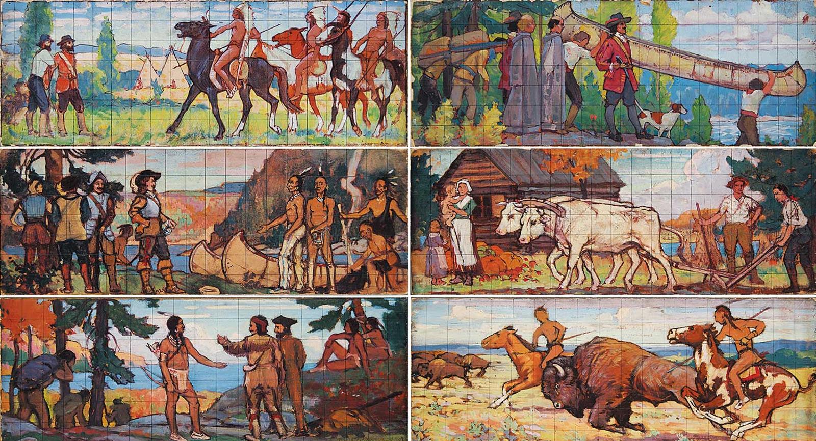 Herbert Sidney Palmer (1881-1970) - LOT OF SIX