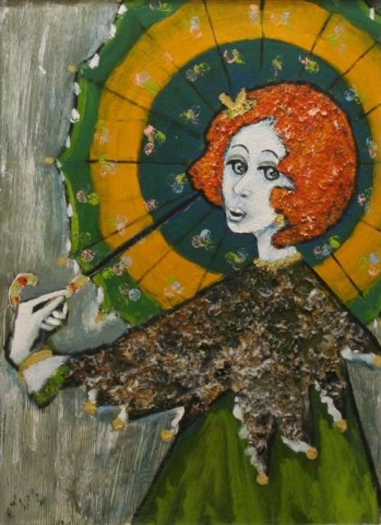 Emily I. McIntosh - Woman with Umbrella