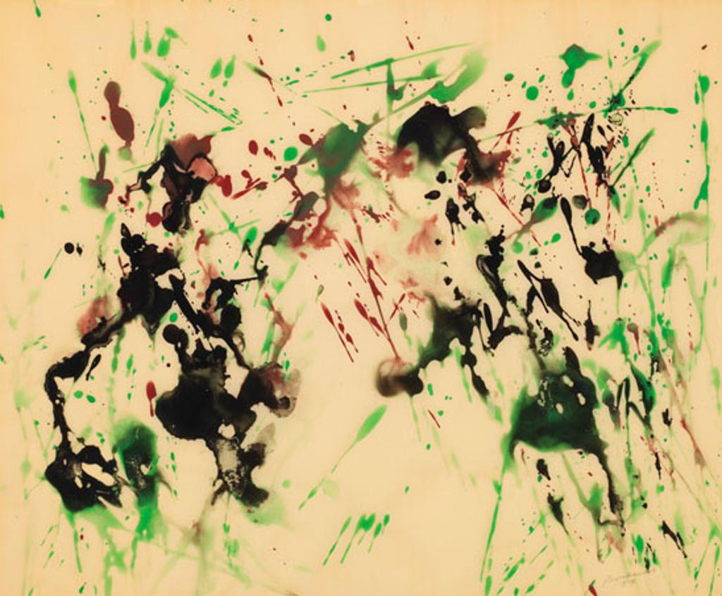 Paul-Émile Borduas (1905-1960) - Gerbes légères