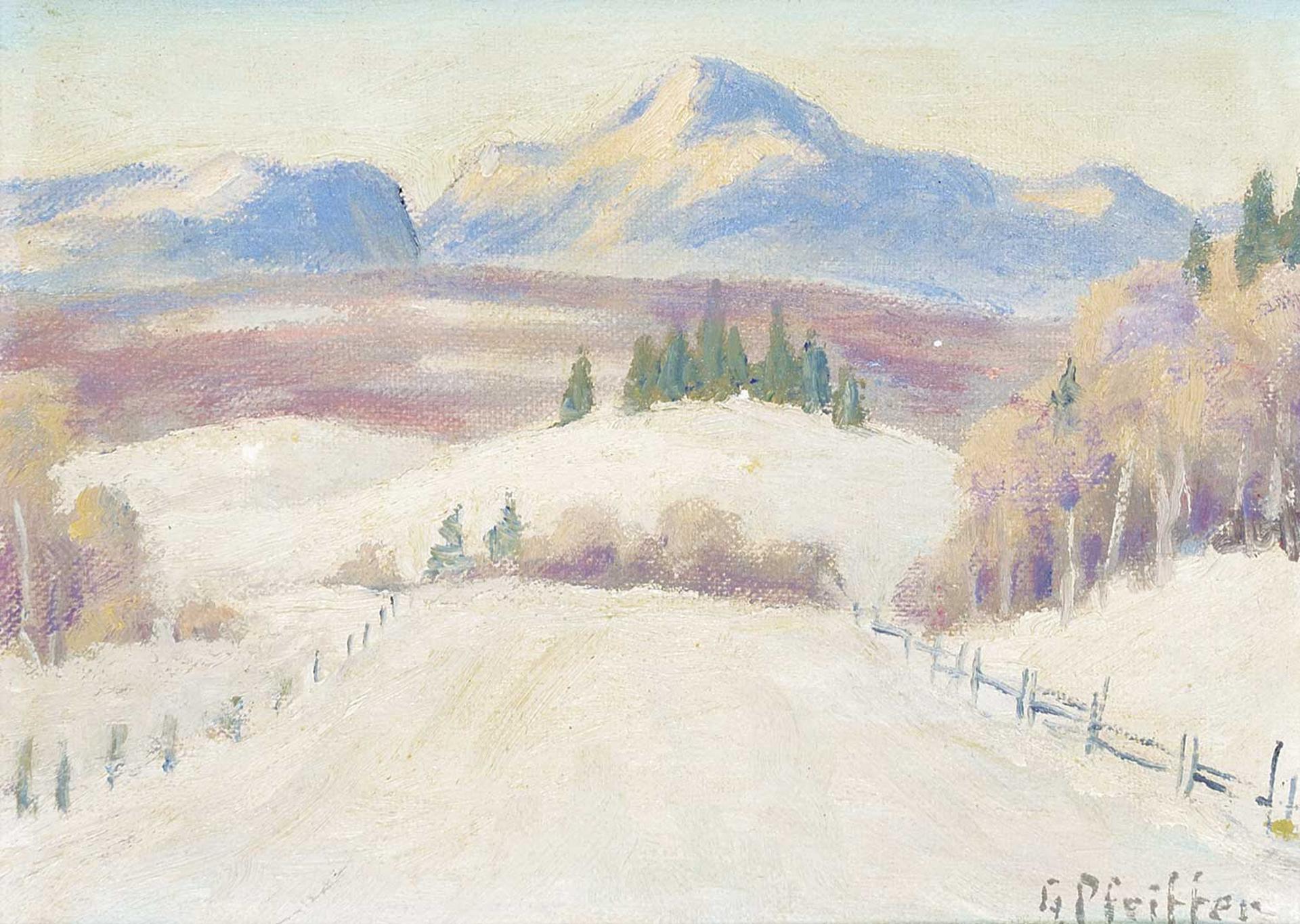 Gordon Edward Pfeiffer (1899-1983) - Le Geas Mont