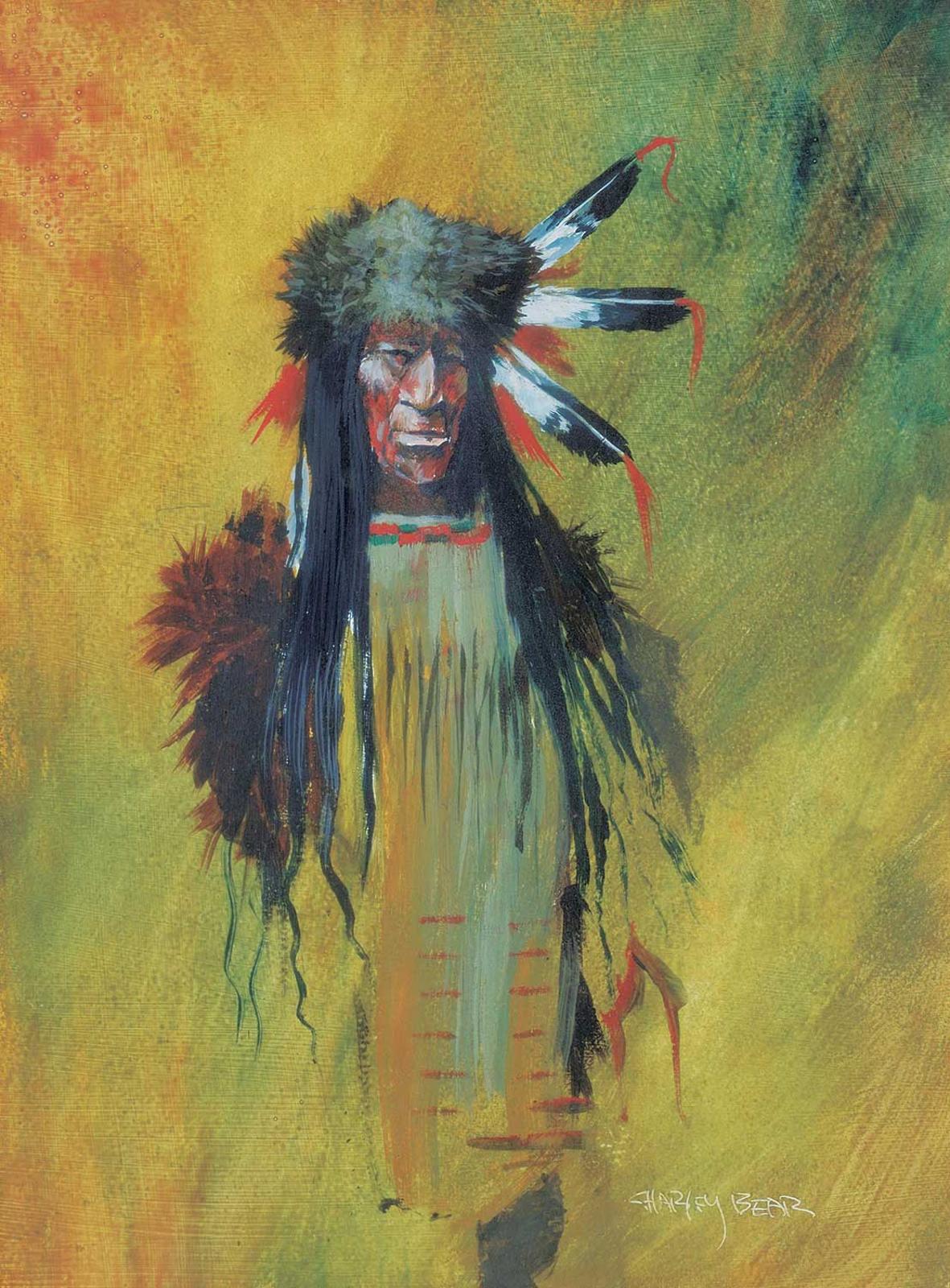 Shirley Bear - Untitled - Portrait of a Brave