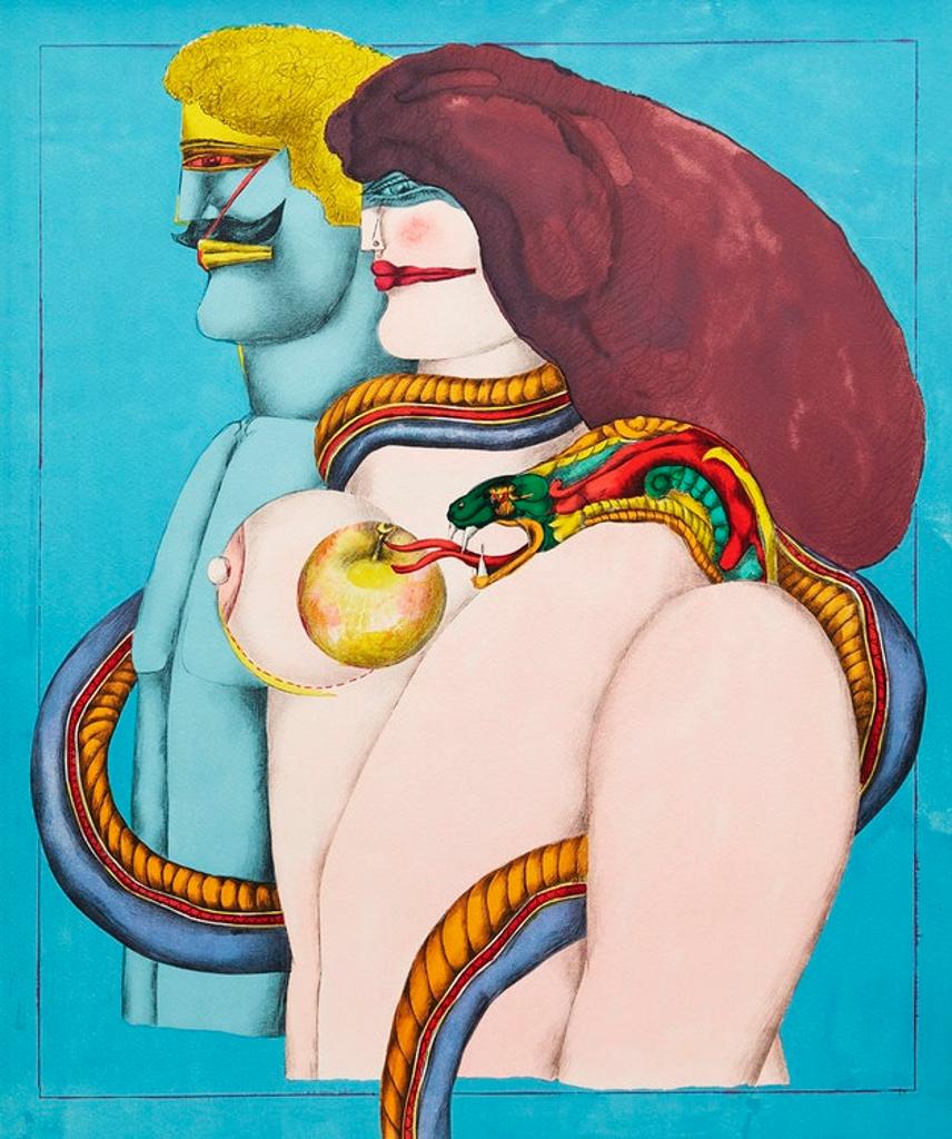 Richard Lindner (1901-1978) - Adam and Eve