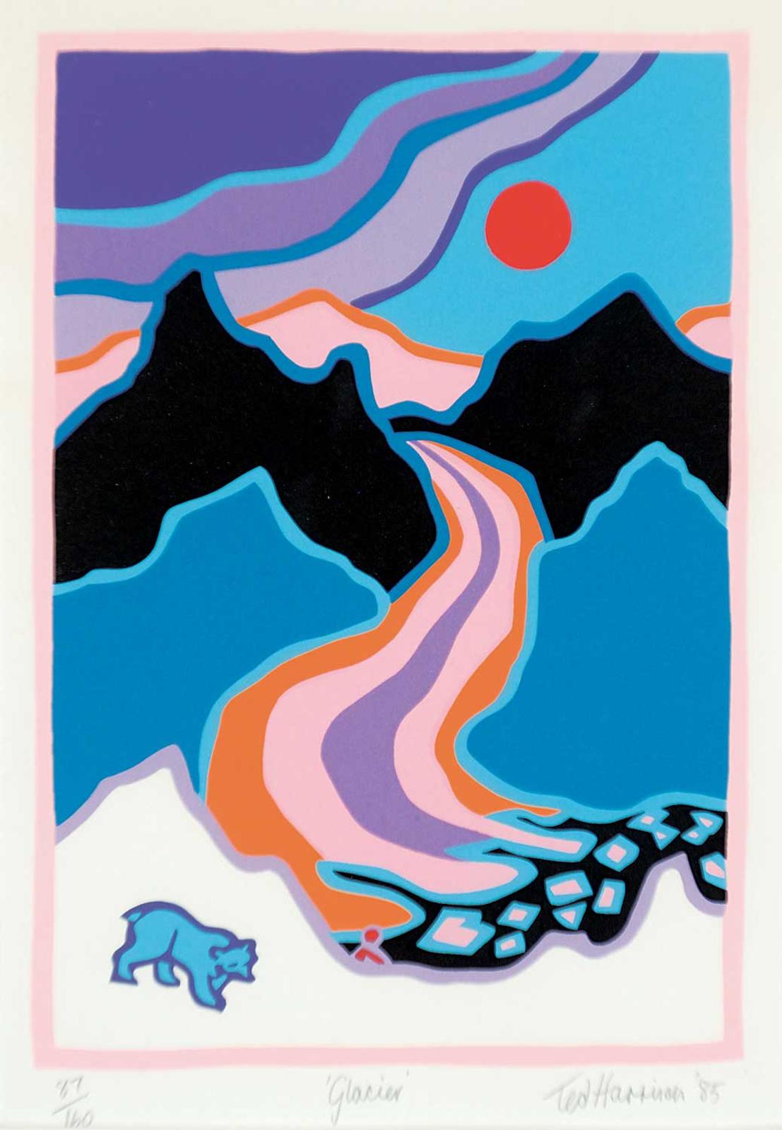 Ted Harrison (1926-2015) - Glacier  #87/160