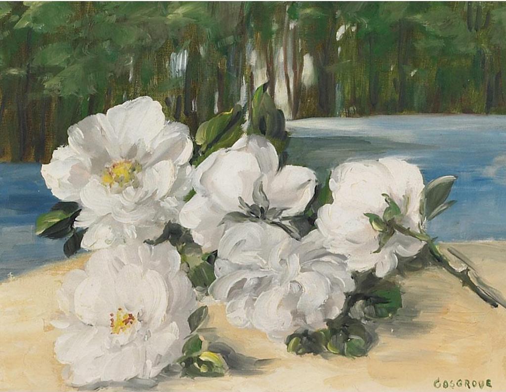 Stanley Morel Cosgrove (1911-2002) - White Peonies