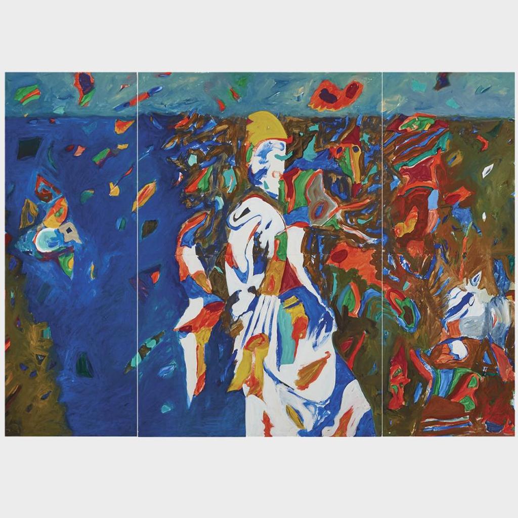 Jack Leaonard Shadbolt (1909-1998) - Triptych Composition
