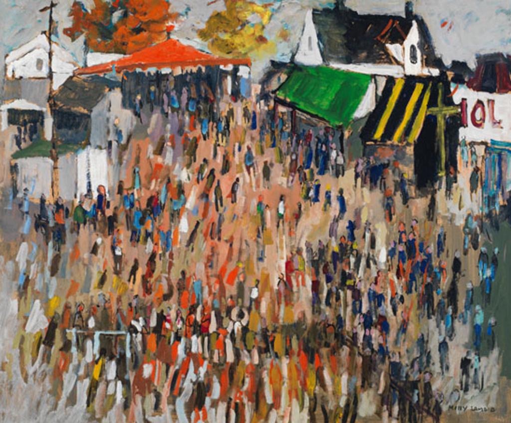 Molly Joan Lamb Bobak (1922-2014) - Gagetown Fair