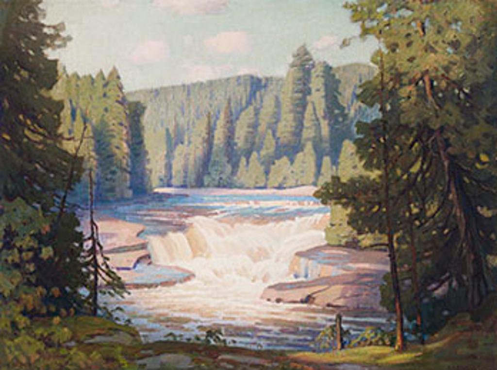 Frederick Henry Brigden (1871-1956) - Falls on the Bow River