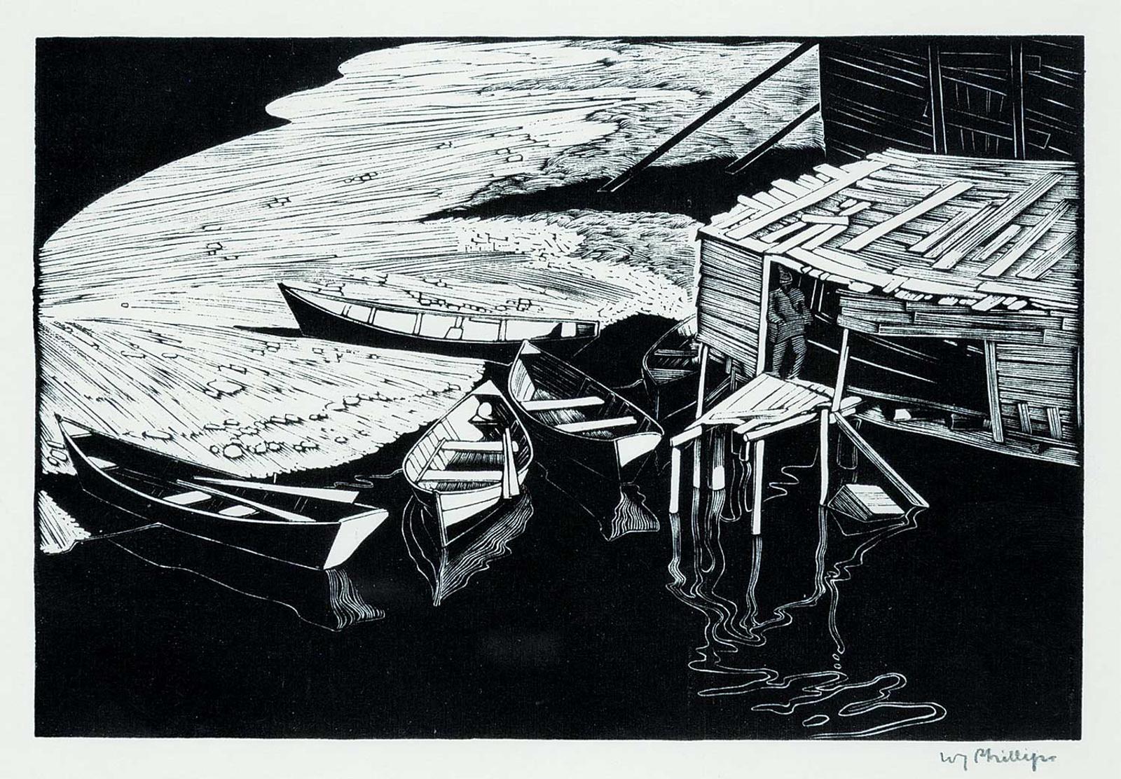 Walter Joseph (W.J.) Phillips (1884-1963) - Snake Island, Lake Winnipeg