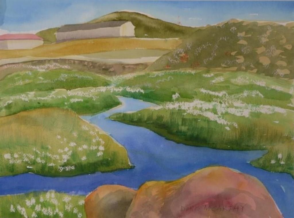 Doris Jean McCarthy (1910-2010) - Arctic Bog Cotton, 2002