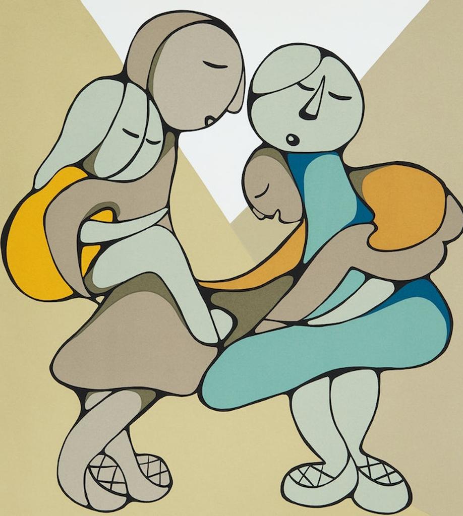 Daphne Odjig (1919-2016) - Piggyback