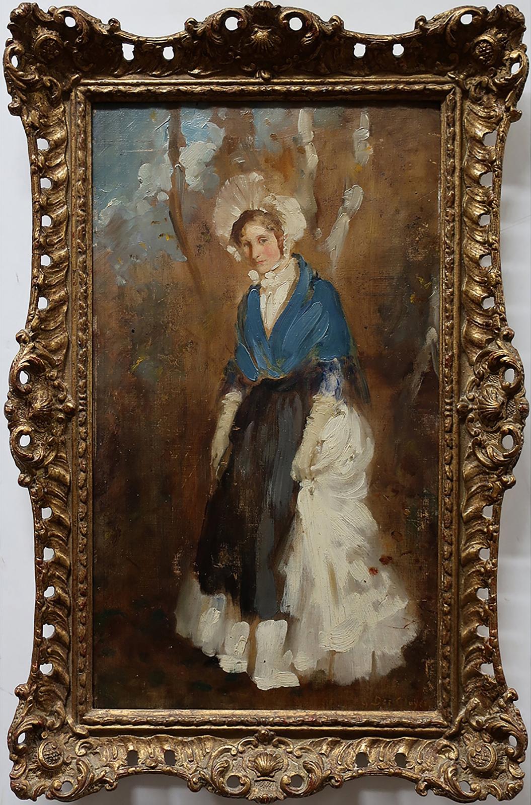 Gertrude Des Clayes (1879-1949) - Portrait Of A Young Woman
