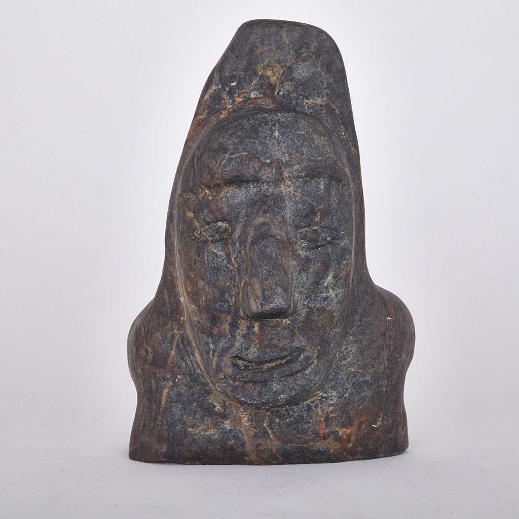 Simon Tookoome (1934-2010) - Bust With Opposing Kudlik