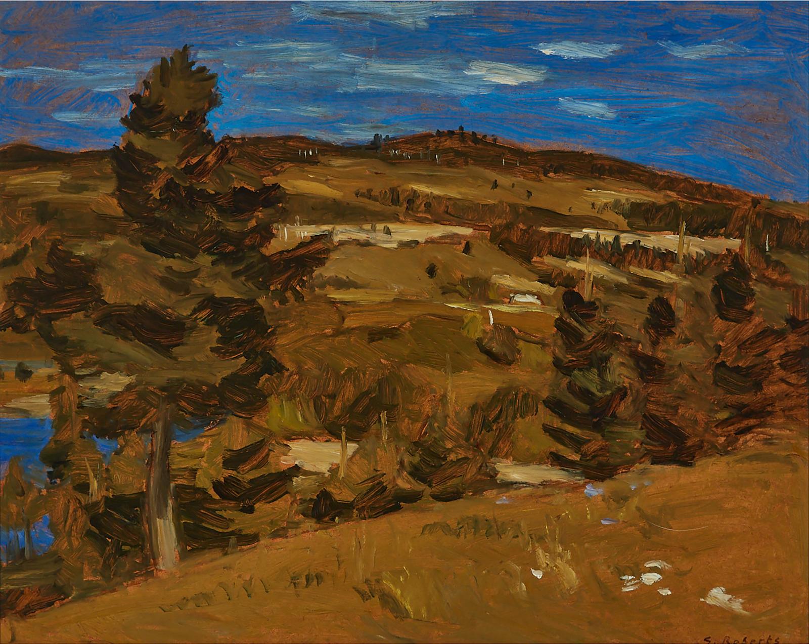 William Goodridge Roberts (1921-2001) - Spruce On A Hillside
