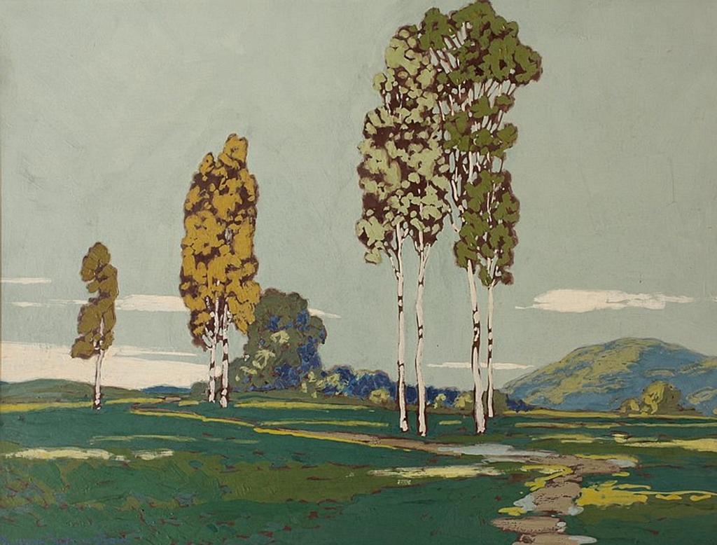 Frank (Franz) Hans Johnston (1888-1949) - tempera