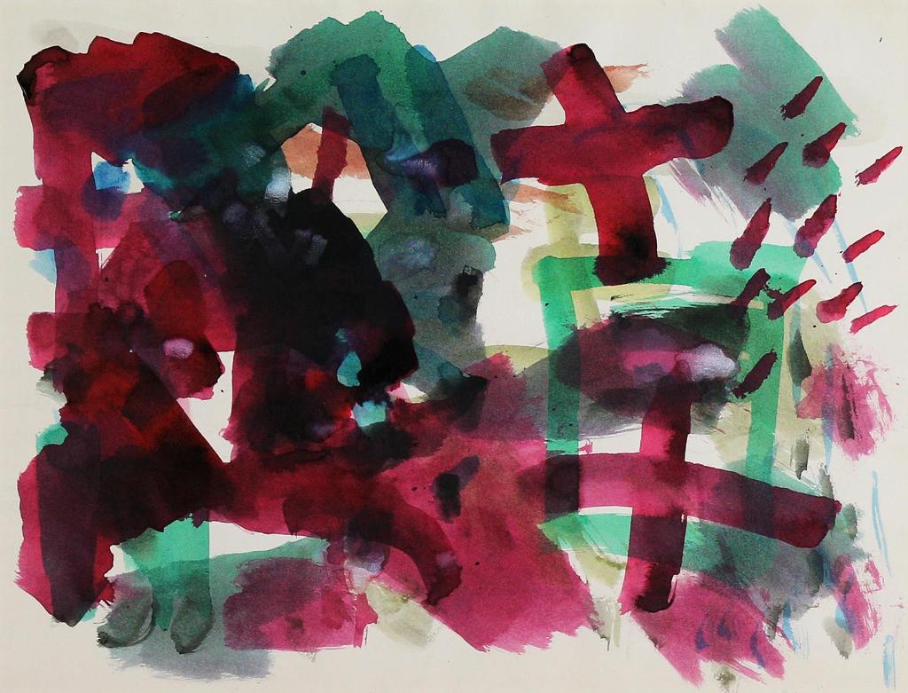 Paul-Émile Borduas (1905-1960) - No. 3; 1954