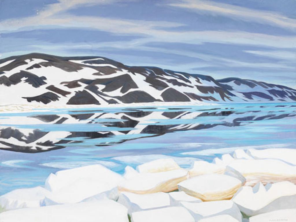 Doris Jean McCarthy (1910-2010) - Fiord Melting