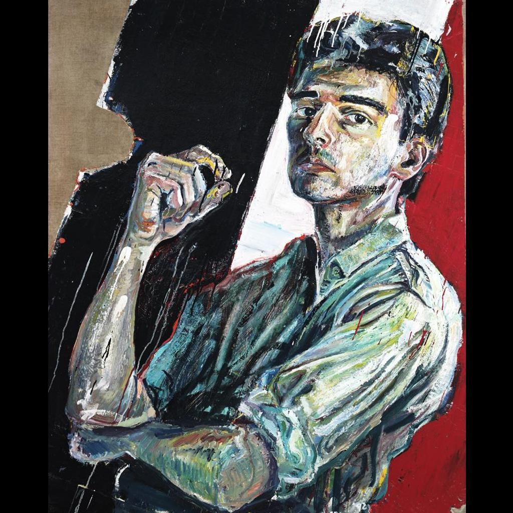 Philip Iverson (1965-2006) - Self Portrait