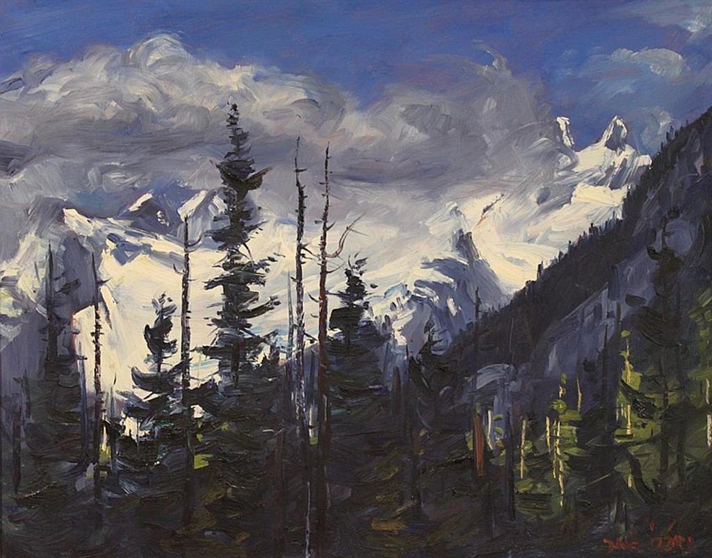 Daniel J. Izzard (1923-2007) - oil on board