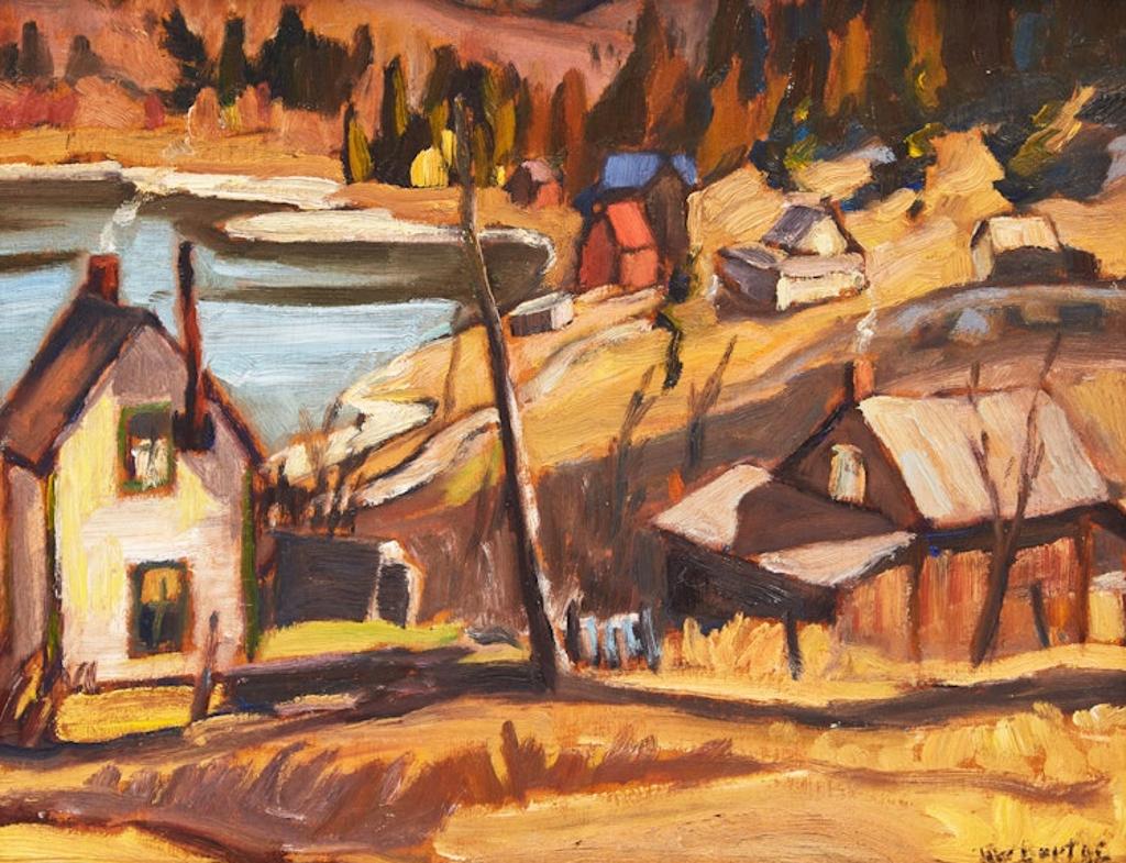 Ralph Wallace Burton (1905-1983) - Late Spring, Farm Pointé, Que